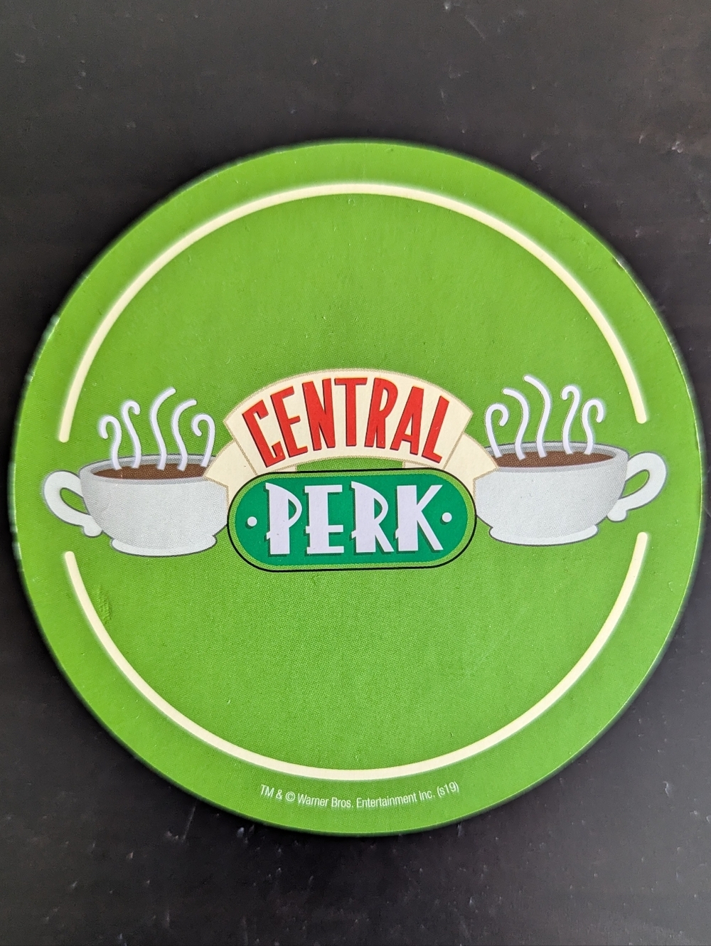 FRIENDS Round Fan Trivia Game Coasters
